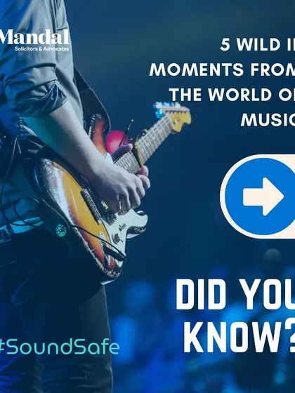 As part of our specialized focus on media and entertainment law, our #SoundSafe campaign delves into pivotal IP moments in the music industry. We guide creators through the complexities of copyright, ownership, and brand protection in this dynamic sector.