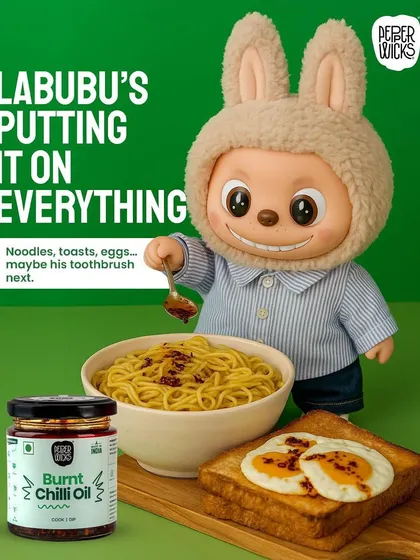 We create scroll stopping content by building entire narratives, like this campaign featuring our quirky friend, Labubu. This shows how we use creative styling and character development to make a brand's social media presence truly unique and memorable.