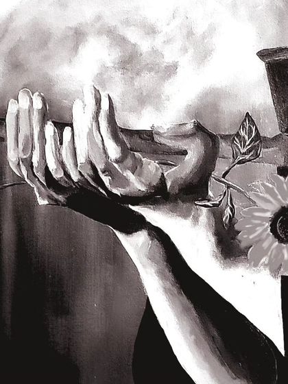 Aanchal Gupta - Commissioned Paintings & Original Art My Journey: Studio, Events & Awards photo 16