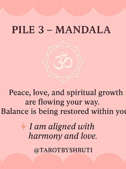 A message from your spirit guides. By choosing a symbol, you can receive guidance on trusting your intuition, preparing for a powerful shift, or aligning with peace and spiritual growth.