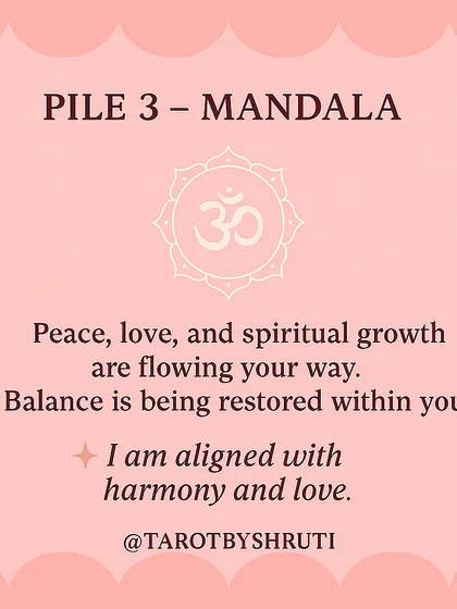 A message from your spirit guides. By choosing a symbol, you can receive guidance on trusting your intuition, preparing for a powerful shift, or aligning with peace and spiritual growth.