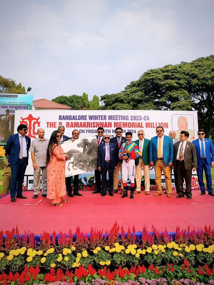 The R. Ramakrishnan Memorial Million presentation.