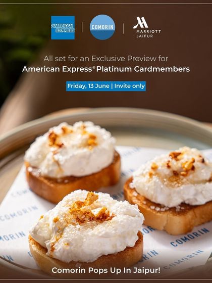 Our partnership with American Express for an exclusive preview in Jaipur. These invite-only events create a sense of exclusivity and anticipation.