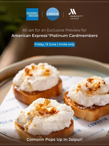 Our partnership with American Express for an exclusive preview in Jaipur. These invite-only events create a sense of exclusivity and anticipation.