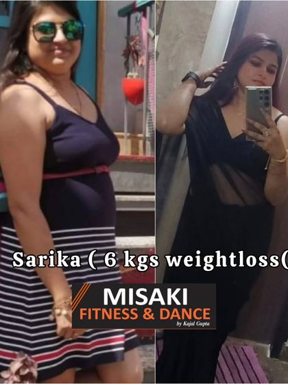 Sarika's 6 kg weight loss transformation. She looks toned, fit, and ready for her next workout.