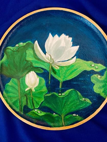 Greengold - Indian Artisan Home Decor Painted Gardens: Botanical & Nature-Inspired Art photo 5