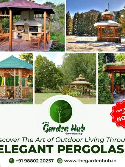 The Garden Hub - Outdoor Structures & Hardscaping Custom Pergolas & Gazebos photo 5