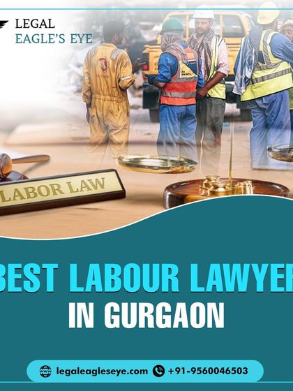 As one of the best labour law firms in Gurgaon, we provide skilled and professional guidance on any issue related to employment. This image combines symbols of labor and law, representing our dedication to both workers and businesses.