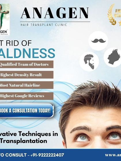 Get rid of baldness with our innovative and award winning hair transplant techniques. We pride ourselves on our qualified team, high density results, natural hairlines, and the highest Google reviews.