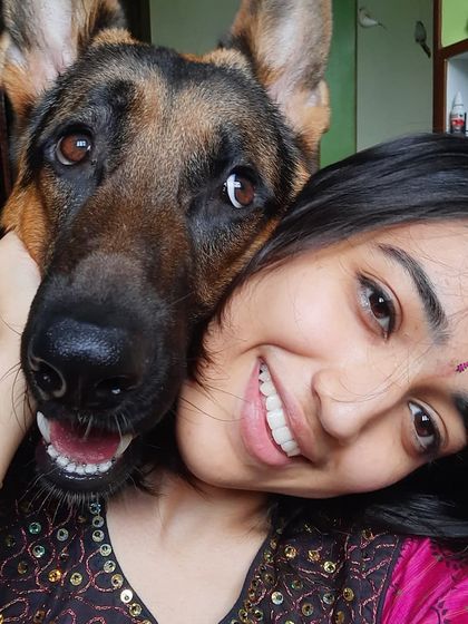 Just a collection of our many goofy selfies. The bond with your dog should be filled with laughter and silliness. He's my soulmate.