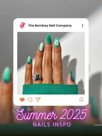 Our official summer 2025 nail inspo board. Get ready for a season of bright colors, fun patterns, and lots of creativity.