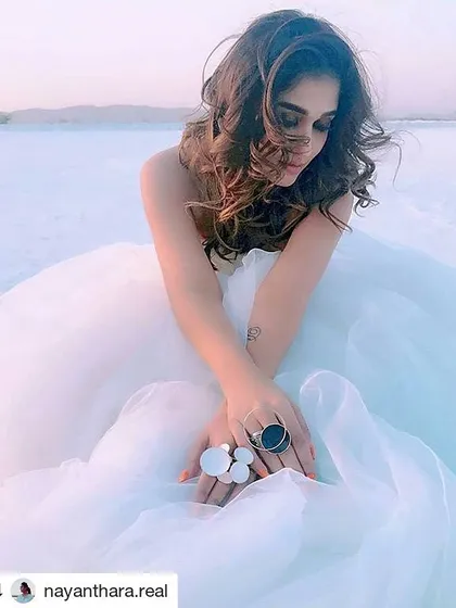 I was thrilled to design a custom white infinity gown for South Indian superstar Nayanthara for a song shoot in the film ‘Vellaikaran’. It’s a joy to see my designs on the big screen, but I get even more happiness seeing you feel like a star.