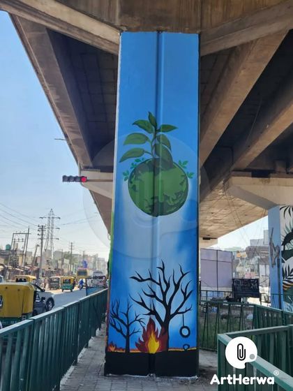 ArtHerwa - Custom Wall Art & Murals Large Scale & Public Art photo 20