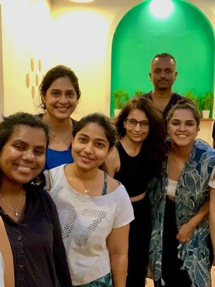 A selfie with the wonderful group from a recent tea tasting and Yin Yoga class. The energy in the room was so positive, and I am grateful for everyone who shared the journey with me.