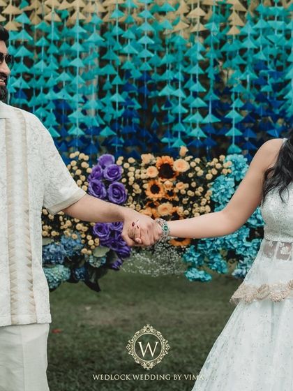 Wedlock Weddings - Full-Service Wedding Planning & Design Vibrant Haldi & Mehendi Ceremonies photo 40