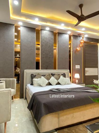 Latest Interiors by Shivam Manchanda - Turnkey Luxury Residential Interiors Luxurious Bedroom Sanctuaries photo 60