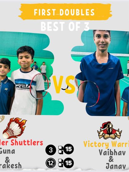 Manoj Kumar - Badminton Coaching for Kids & Youth Intra-Academy Rolling Cup photo 31