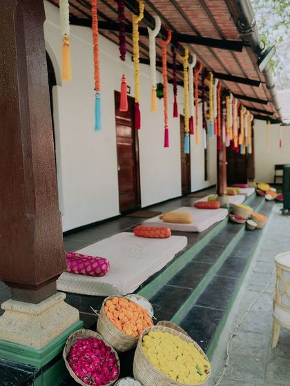 The Tales of Tradition - Wedding Planning & Design Sun-Kissed Haldi Ceremonies photo 49