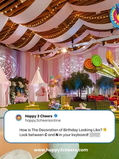 This image showcases a massive indoor carnival setup, demonstrating the large and elaborate events I am capable of planning and decorating.