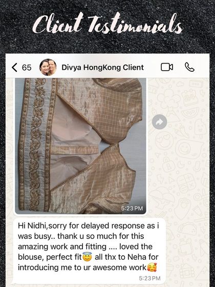 Anthariya by Nidhi Gowda - Custom Bridal & Occasion Wear Happy Clients & Our Design Journey photo 11