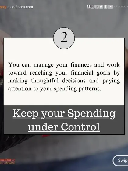 A duplicate visual on keeping spending under control. This is a core principle of sound personal finance management.