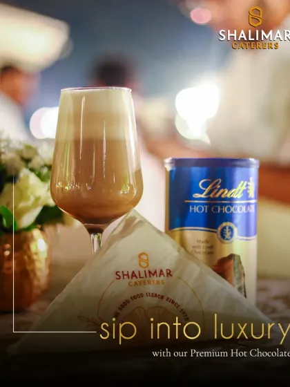 Sip into luxury with our Premium Hot Chocolate. Made with high-quality Lindt chocolate and served in a sophisticated wine glass, we elevate a simple comfort drink into a gourmet experience.