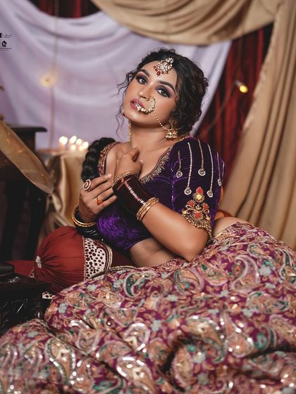 Sushma Manjunath - Bridal & Event Makeup and Styling Creative Portfolio & Student Work photo 79