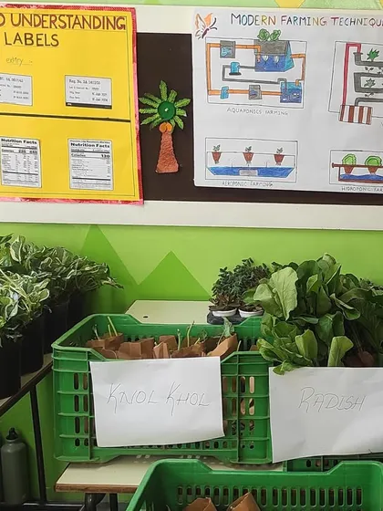 We are so proud of our students from HCC who hosted their own farmers market. After learning sustainable practices on our urban farm, they grew and marketed their own leafy greens, plants, and vegetables.
