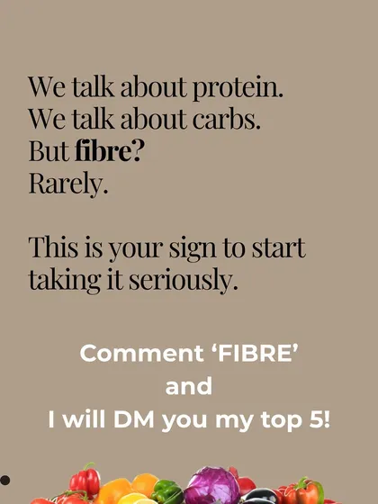 We talk about protein and carbs, but fiber is often overlooked. It's time to start taking this crucial nutrient for gut health seriously.