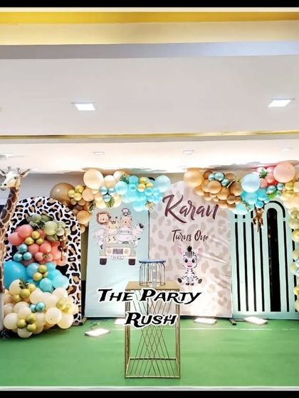 The Party Rush - Kids' Birthday Party Planning & Decoration Jungle & Safari Adventures photo 12