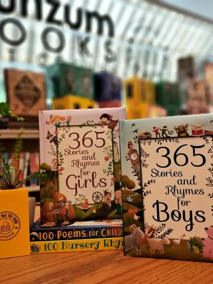'365 Stories and Rhymes for Girls' and '365 Stories and Rhymes for Boys' are perfect for a new story every night of the year.