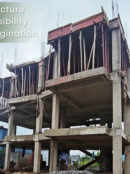 The raw structure of a building is where we see pure possibility and imagination. This is the foundation upon which we build our designs.