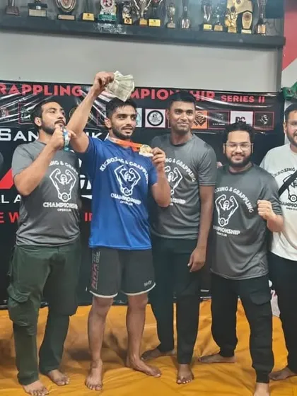 Another group of our champions celebrating their success at the MFC Series 2.