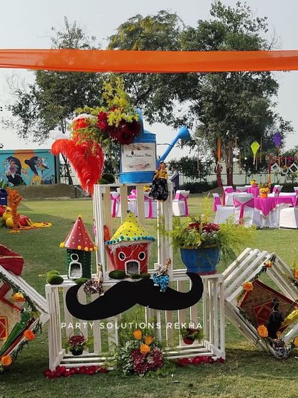 Party Solutions Rekha - Wedding Decor Vibrant Haldi & Mehendi Ceremonies photo 12