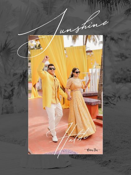 Vibrant Haldi & Mehendi Celebrations photo 23