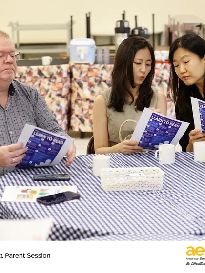 Our Grade 1 team recently hosted a "Learning at Home" workshop for parents. The session focused on literacy, learning through play, and social-emotional well-being, providing resources to connect home and school learning.