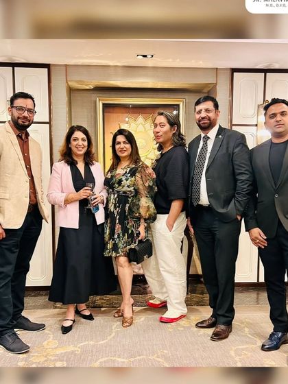 With the team and fellow experts in Bangkok. These meetings are not just about presentations but also about building relationships that advance the field of aesthetic medicine.