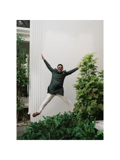 The feeling when you know your wedding is in good hands! We handle the stress so the groom can focus on being this happy.