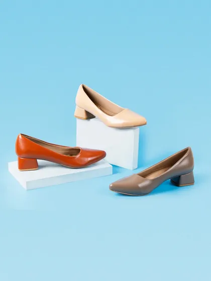 E-commerce photography needs to be clean, clear, and compelling. For this international footwear brand, I used a simple, color blocked background and creative composition to make these formal shoes pop, ensuring they stand out on any product page.