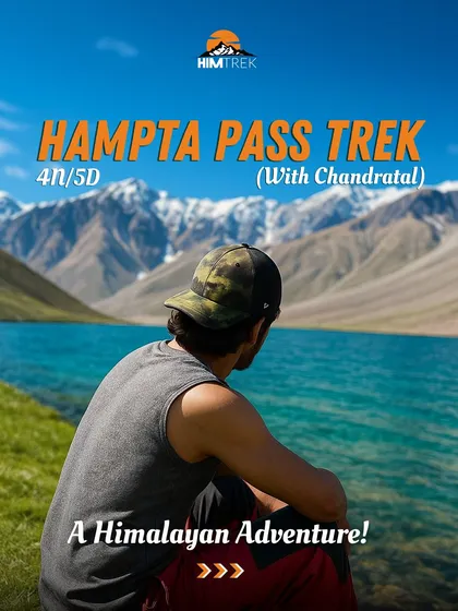 A moment of peace by Chandratal Lake. This 4 nights, 5 days Himalayan adventure is a journey for the soul.