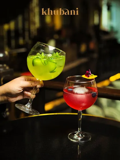 Love deserves nothing but the best. Cheers to an evening of romance with our colorful gin and tonic creations, perfect for sharing.