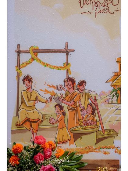 Petals - Wedding Decoration & Styling Vibrant Haldi & Pre-Wedding Events photo 52