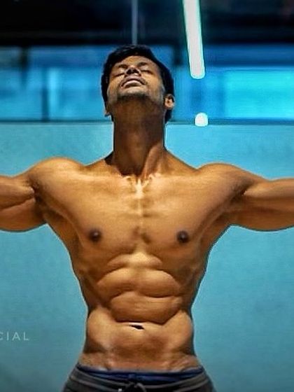 Your Mind is Your Strongest Muscle. Physical strength begins with mental fortitude. This pose represents the power and control that comes from a disciplined mind.