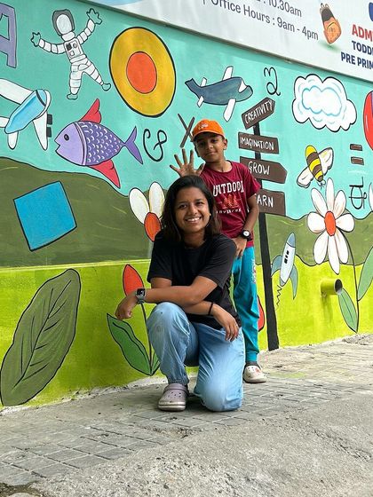 Rimjhim - Custom Wall Murals Whimsical Worlds for Kids & Schools photo 11