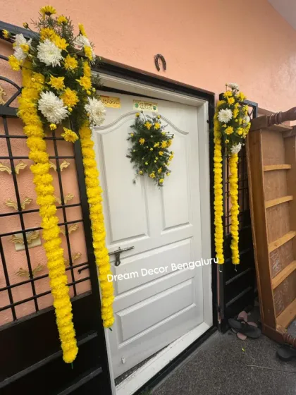 Dream Decor - Traditional & Ceremonial Decor Vibrant Haldi & Mehendi Setups photo 10