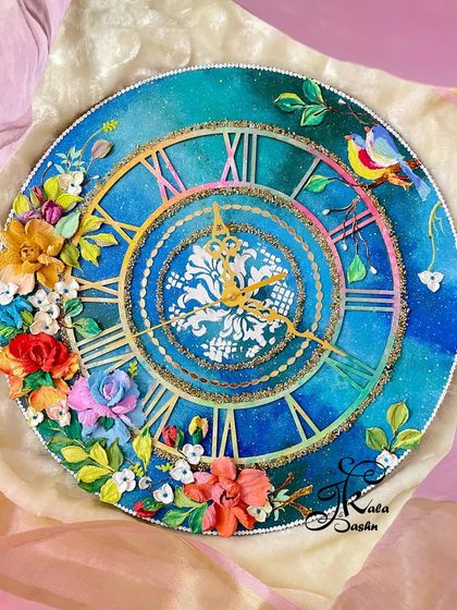 Jashn-e-Kala by Sakshi - Custom Russian Sculpture Decor Custom Wall Clocks photo 46