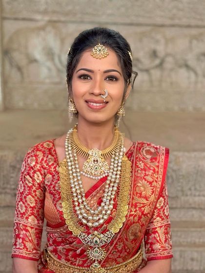 Madhuri Subbaraju - Destination Wedding Makeup Timeless Muhurtham Brides photo 20