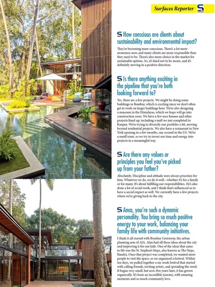 A feature on our Villa in the Palms project, showcasing the central water body and landscape design. We designed the entire home around 50 existing coconut trees, making nature the true hero of the space.