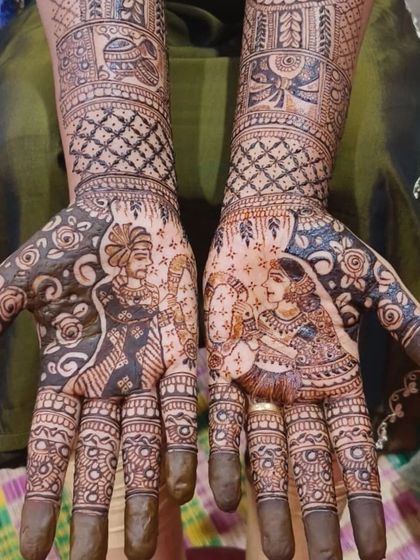 Chandu - Bridal Mehendi Custom Bridal Portraits photo 5