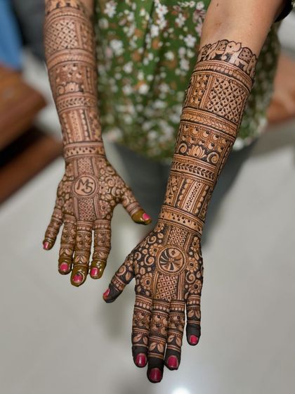 Mitali - Mehendi for Special Occasions Exquisite Bridal Mehendi photo 86